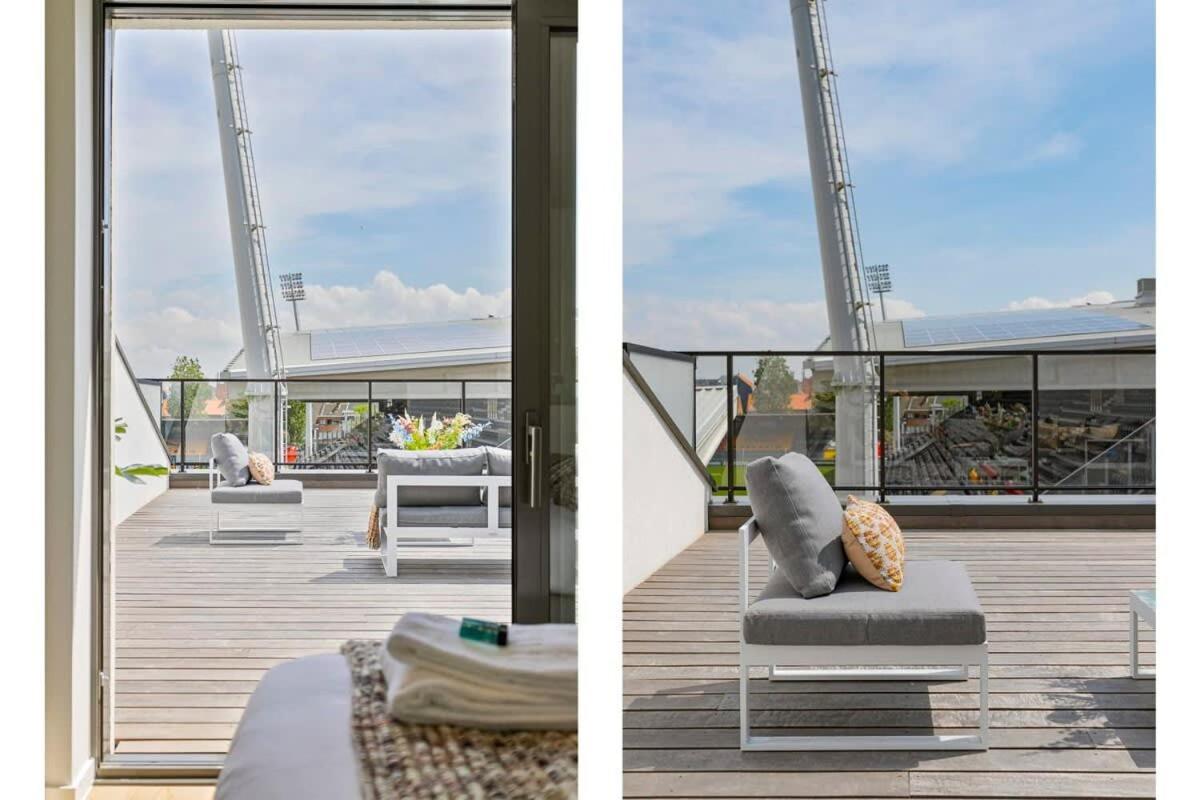 Family House With Stunning Roof Terrace Overlooking The Diaz Arena Ostend Luaran gambar